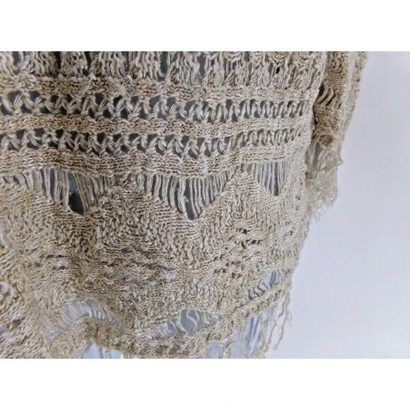 Daytrip By: Buckle, weave, Crouchet top, boho, Size S, 3/4 sleeves - Picture 2 of 6